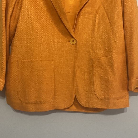 Nordstrom Petite Focus women blazer L oversized lagenlook event career Y2K party - Picture 5 of 9